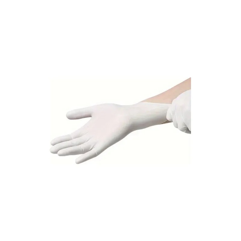 100 Guantes Nitrilo Negro Libre De Látex Y Vinil Sin