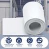Yaocom White Grey Aluminum Flashing Roll Roof Flashing, Prevents Roofing