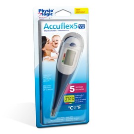 Physio Logic Accuflex 5VU Digital Thermometer with Five Second Results