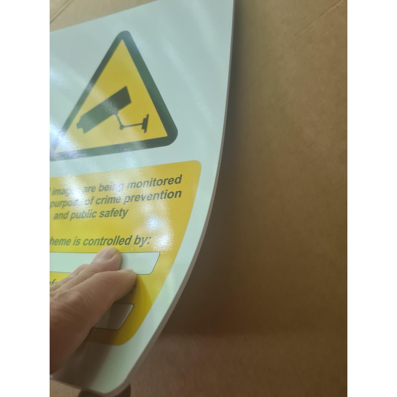 CCTV Warning Signs - 2 x 'CCTV in operation' and