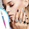 TIESOME Rhinestone Picker Tool with Wax Tip, Nail Rhinestone Picker