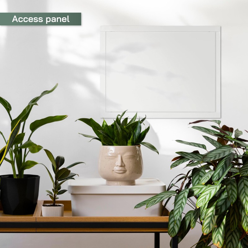 Vent Systems 16" x 12" Inch White Plastic Access Panel