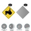 Tractor Traffic Farm Crossing Traffic Aluminum Xing Sign 12 x