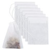 100 Pcs Reusable Tea Bags 9 x 7 cm Empty