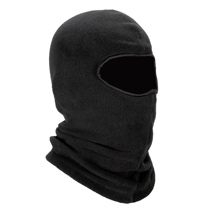 Balaclava, Winter Face Mask, Thermal Black Fleece, Ergodyne N-Ferno 6821