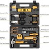 DEKOPRO 65 Pieces Tool Set General Household Hand Tool Kit