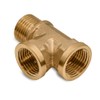 Pipe Fitting Tee Adapter 1/2" female x 1/2" female x