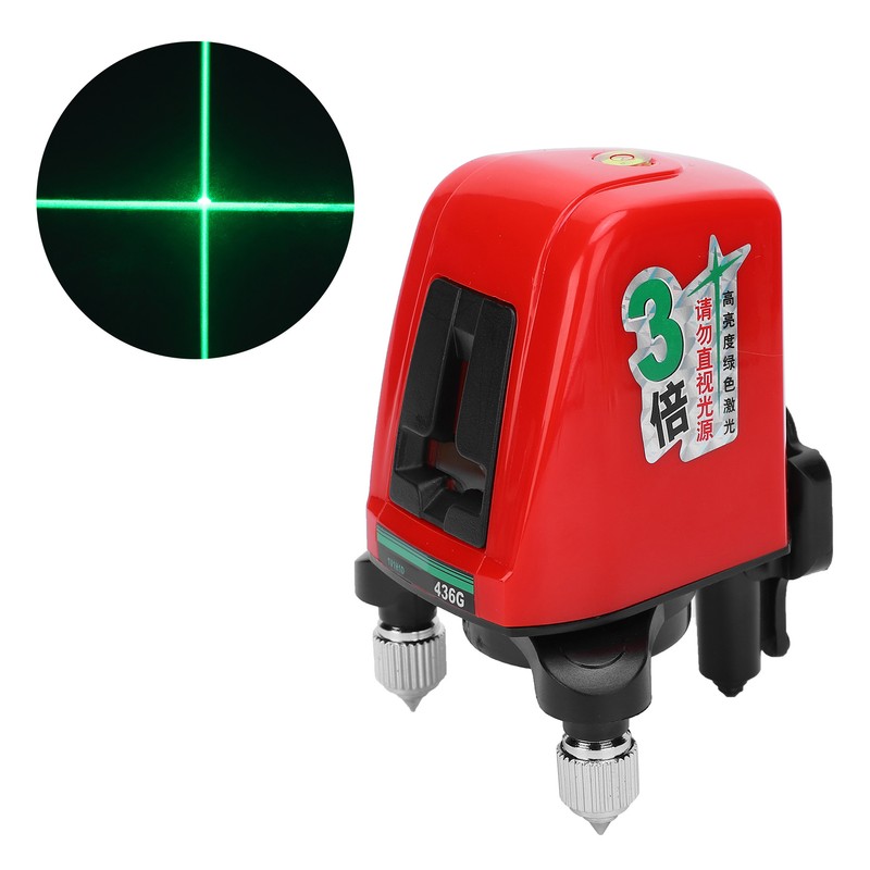 AK436G Laser Line Leveling 2 Line 1 Dots SelfLeveling Green