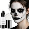 Pintura Facial Blanca Halloween Maquillaje Base Líquida Cara 30ml Profesional