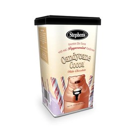 Stephen's Gourmet Hot Cocoa, Candycane Cocoa White, 14 OZ (Pack of 1)