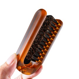 VinBee Folding Hair Brush Anti-Static Range Hair Brush Detangler Brush for Girls Boys Women Men Kids Wet Dry Hair Mini Travel Detangling Brush