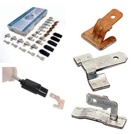 Frost Fighter 2845 Uni-Clip Defroster Repair Kit – 25-Pack with Tabs & Connectors | Fits Most Makes & Models | Includes Uni-Con Connectors for Multiple Repairs