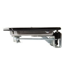 Buyers Products L3890RLS Rotary Paddle Latch (Latch,Handle,Paddle Rotary,),Silver