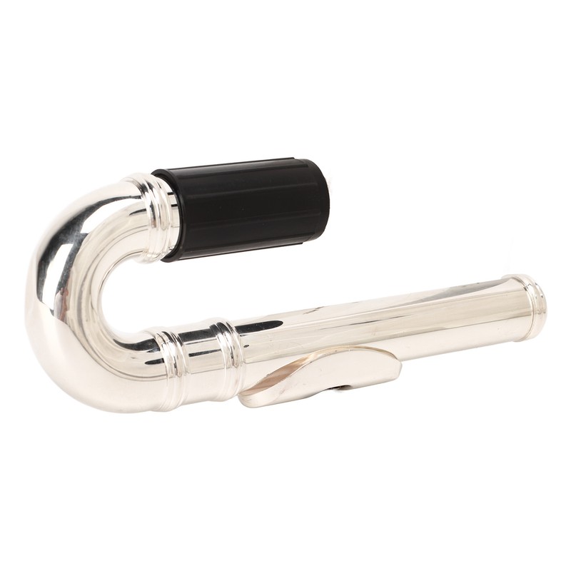 Flute Curved Head Joint Mouthpiece Replacement Metal Woodwind Instrument Accessories