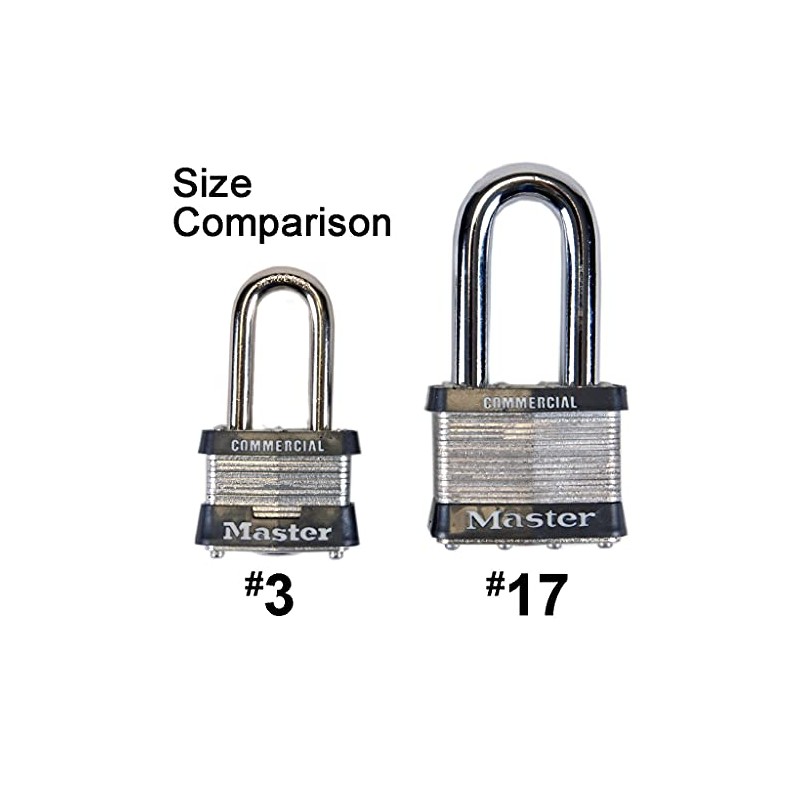 Master Lock - Keyed Alike Locks 3NKALF-3 w/BumpStop Technologiy
