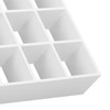 1:12 Dollhouse 16 Grid Display Shelf Miniature Wooden Storage Rack