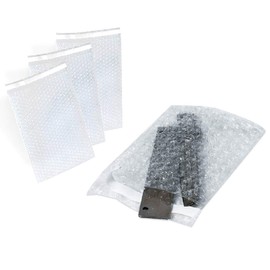 StarBoxes Pack of 250 Bubble Out Bags Protective Pouch 6" x 8.5" #3, Clear