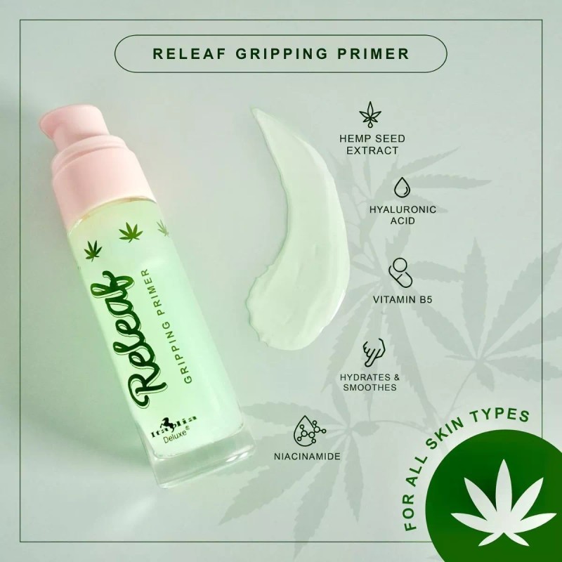 Italia Deluxe 12 Primer Releaf Italia Deluxe Hidratante Ácido Hialurónico
