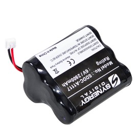 Synergy Digital Door Lock Batteries, Compatible with Customized Security S610945 Door Lock, (Alkaline, 6V, 2800 mAh), Combo-Pack Includes: 6 x SDDC-A1117 Batteries