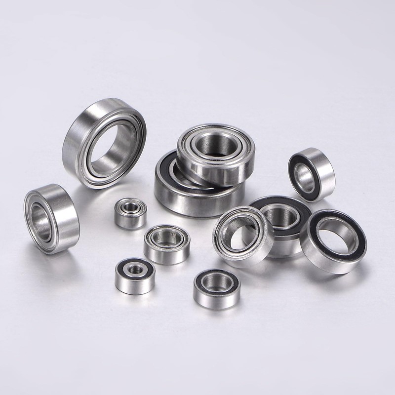 sourcing map 30pcs 693ZZ Deep Groove Ball Bearings 3x8x4mm Chrome