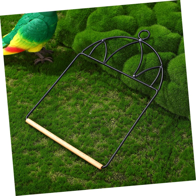 SUPVOX 1piece Bird Perch Swing for Hummingbirds Portable and Elegant