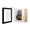 Art Emotion Solid Wood Picture Frame with 2MM Reinforced Glass,