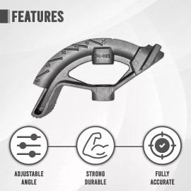 Unbranded 1/2" EMT Hand Bender Head Iron Conduit Gardner Bender