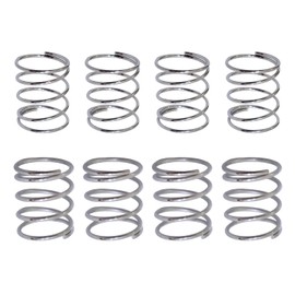 8pcs 2lb 4lb Stainless Steel Springs for Sanwa JLF Joysticks Springs Compatible for Games Box Sticks (4pcs 4lb + 4pcs 2lb springs)