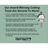 Infinity Cutting Tools 1/2" Shank, Handrail Router Bits (Radius Handrail),