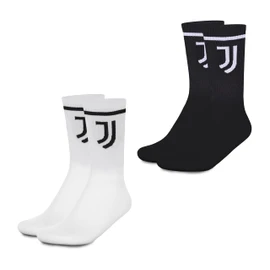 hermet Juventus, Set Calze Sport, Pacco da 2, 2 Paia di Calzini, Unisex - Adulto, Prodotto ufficiale