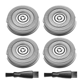 Pitbull Shaver Replacement Blade for Skull Shaver Replacement Heads Compatible with Pitbull Gold Replacement Blades Skull Shaver Replacement Blades, 4 Pack Skull Shaver Blades, Gifts for Bald Men