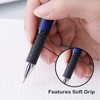 MiSiBao 0.7mm Black Ink Gel Ink Rollerball Pens 2 in