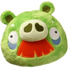 Mighty Mojo Toys Angry Birds - Mustache Pig Plush (8") - Mighty Mojo Toys