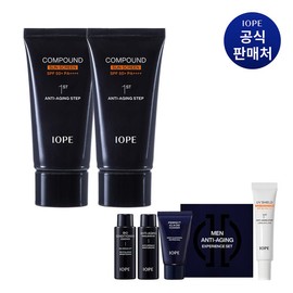 IOPE Men Compound Sun Screen SPF50+/PA++++ 50ml x 2 / 아이오페 맨 컴파운드 선 스크린 SPF50+/PA++++ 50ml 2개