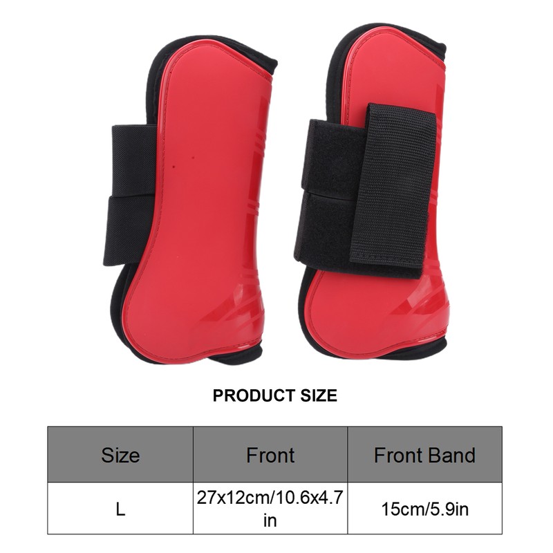 Horse Tendon Boots Horse Riding Fetlock Protectors PU Shell Horse