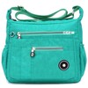 GFM Womens Waterproof Nylon Cross Body Shoulder Bag- Travel, Holidays,