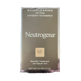 Neutrogena Oil-Free Compact Foundation , Natural Look , Golden Bisque # 70