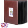 Leather Scrapbook Album DIY Set Scrap Book Album Hardcover Pictures