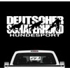 siviwonder German Shepherd Dog Sport Car Sticker Dog Foil Shepherd