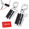 Benlari Highway Pegs A3 Steel Motorcycle Foot Pegs For 1.25"