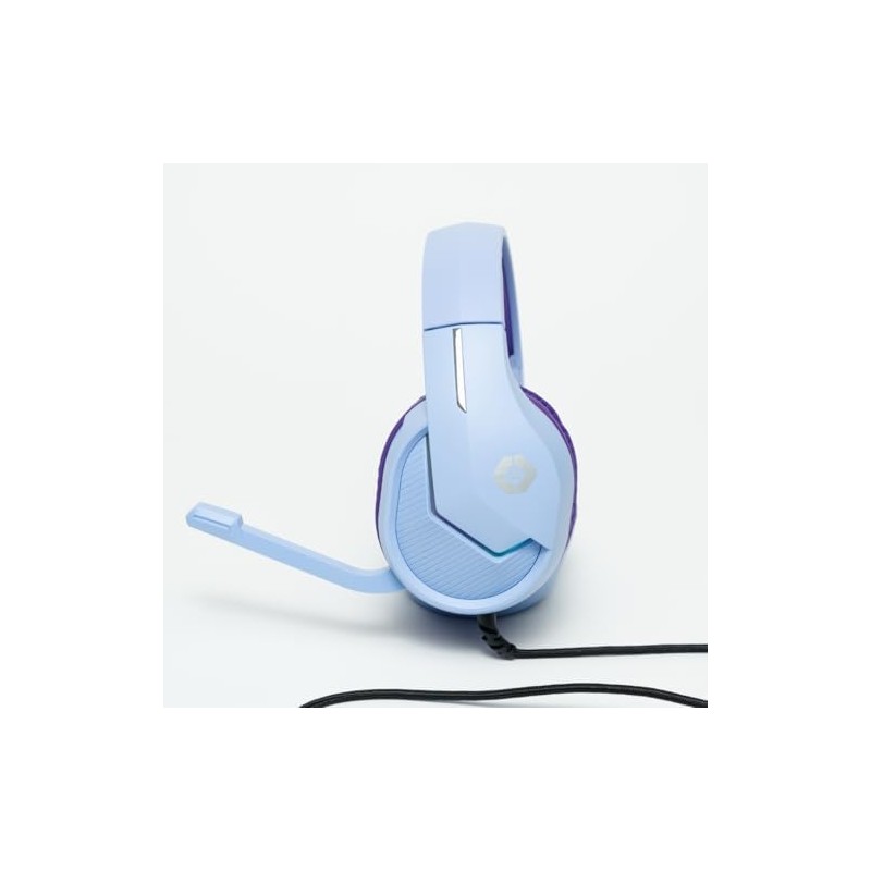 Vortred Diadema Axolotl Gamer Inalámbrica RGB 3.5mm Color Morado
