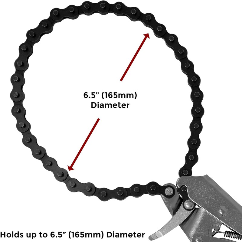 Strong Hand Tools - VAL-PFC1024 , Locking Chain Pliers, Removable