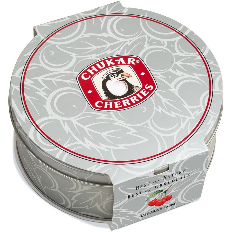 Chukar Cherries Triple Cherry Nut Classic Tin, No Sugar Added