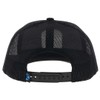 HOOEY Cheyenne Adjustable Snapback Mesh Trucker Patch Hat, Black, One