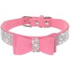 ETOPARS Rhinestone Dog Collar, Cute Dazzling Dog Rhinestone Collar, Crystal