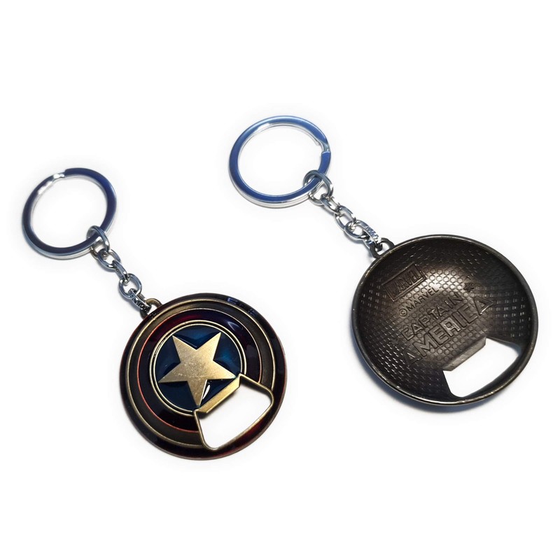 Captain America Shield Keyring Bottle Opener Captain America's Bottle Opener