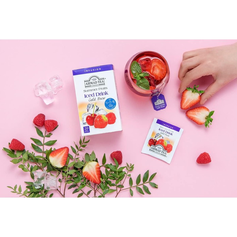Ahmad Tea Summer Fruits Cold Brew | Infusion Tea -