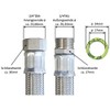Eurotherm DN19 Reinforced Flexible 3/4-Inch Swivel Nut 3/4-Inch Outer Thread