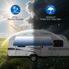 Dulepax RV Awning Fabric Replacement(9'2" Fabric) Heavy Duty 18.5 oz