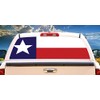SignMission Texas Flag Rear Window Graphic Truck View Thru Vinyl